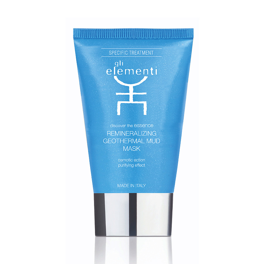 Изображение товара GLI ELEMENTI Маска грязевая для лица геотермальная реминерализирующая Remineralizing Geothermal Mud Mask, 100 мл