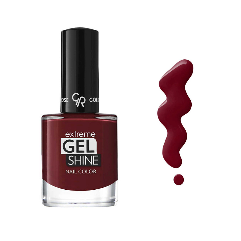 Изображение товара Гель-лак для ногтей GOLDEN ROSE Extreme Gel Shine №65 яркий блестящий дизайн