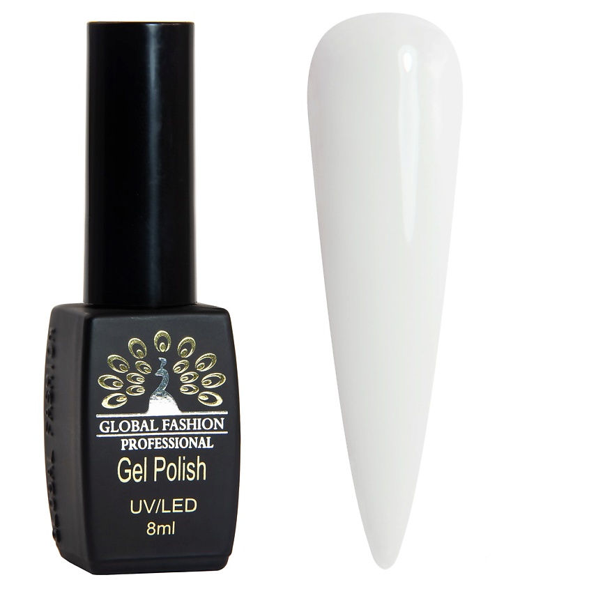 Изображение товара Гель-лак BLACK ELITE 001 GLOBAL FASHION профессиональное покрытие для ногтей