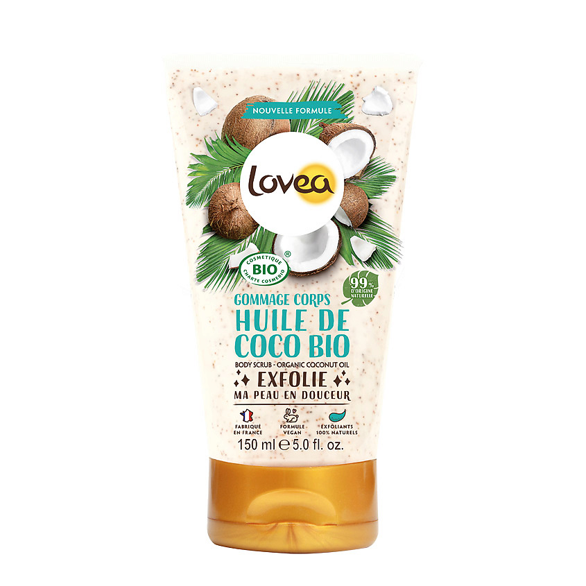Изображение товара LOVEA Скраб для тела нежный с маслом кокоса БИО, 150 мл