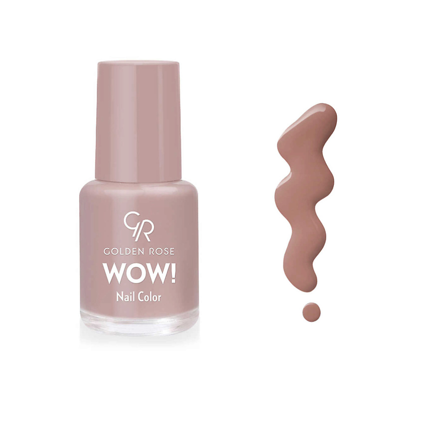 Изображение товара GOLDEN ROSE Лак для ногтей WOW! Nail Color Clear, №11
