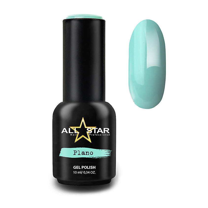 Изображение товара ALL STAR PROFESSIONAL Гель-лак для ногтей Blue, тиффани