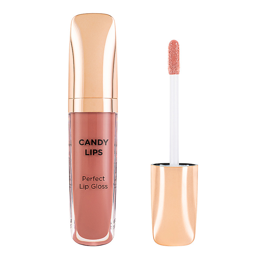 Изображение товара Блеск для губ CANDY LIPS № 215 5.6 мл увлажнение и натуральный эффект
