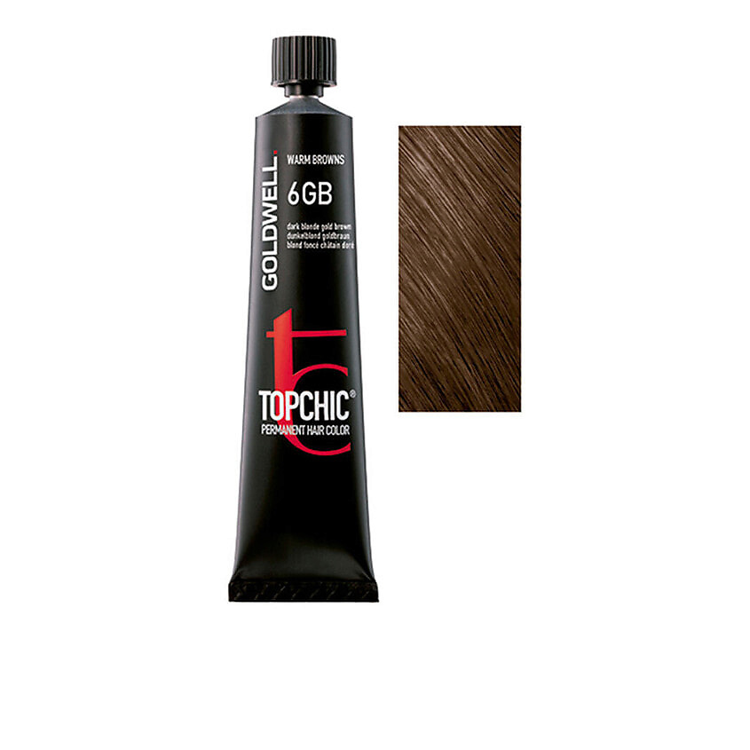 Изображение товара GOLDWELL Перманентная краска для волос TOPCHIC No.6GB - 200 мл