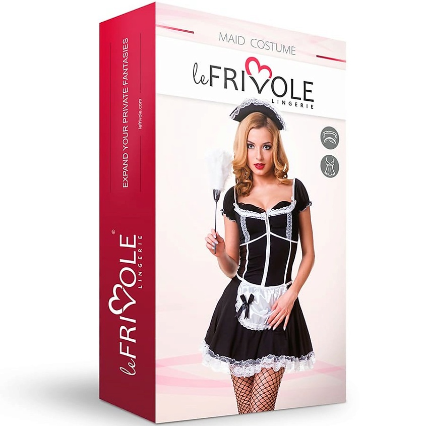 Изображение товара LE FRIVOLE Костюм Роковая служанка, цвет: Черный, размер: 48