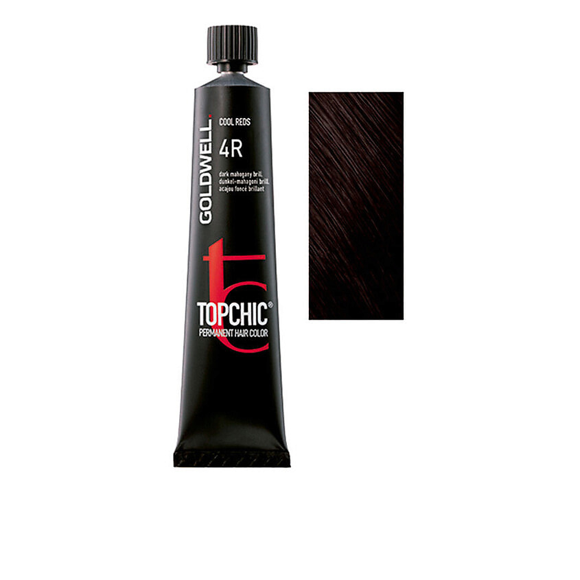 Изображение товара GOLDWELL Перманентная краска для волос TOPCHIC, No.4R