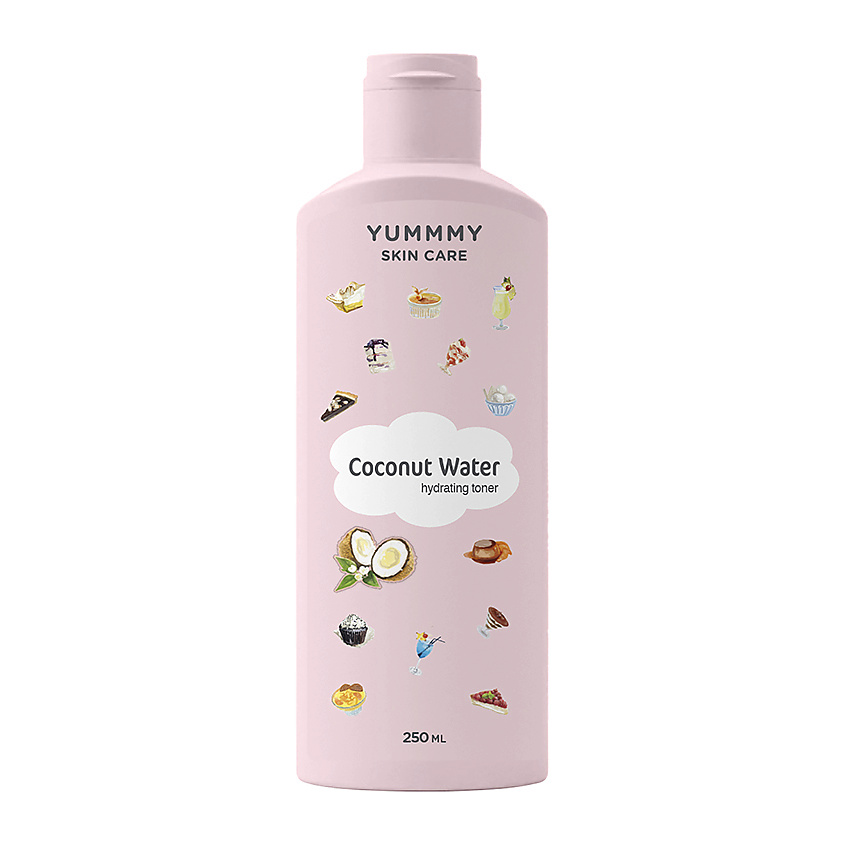 Изображение товара YUMMMY Тоник для лица Coconut Water Skin Care, 250 МЛ
