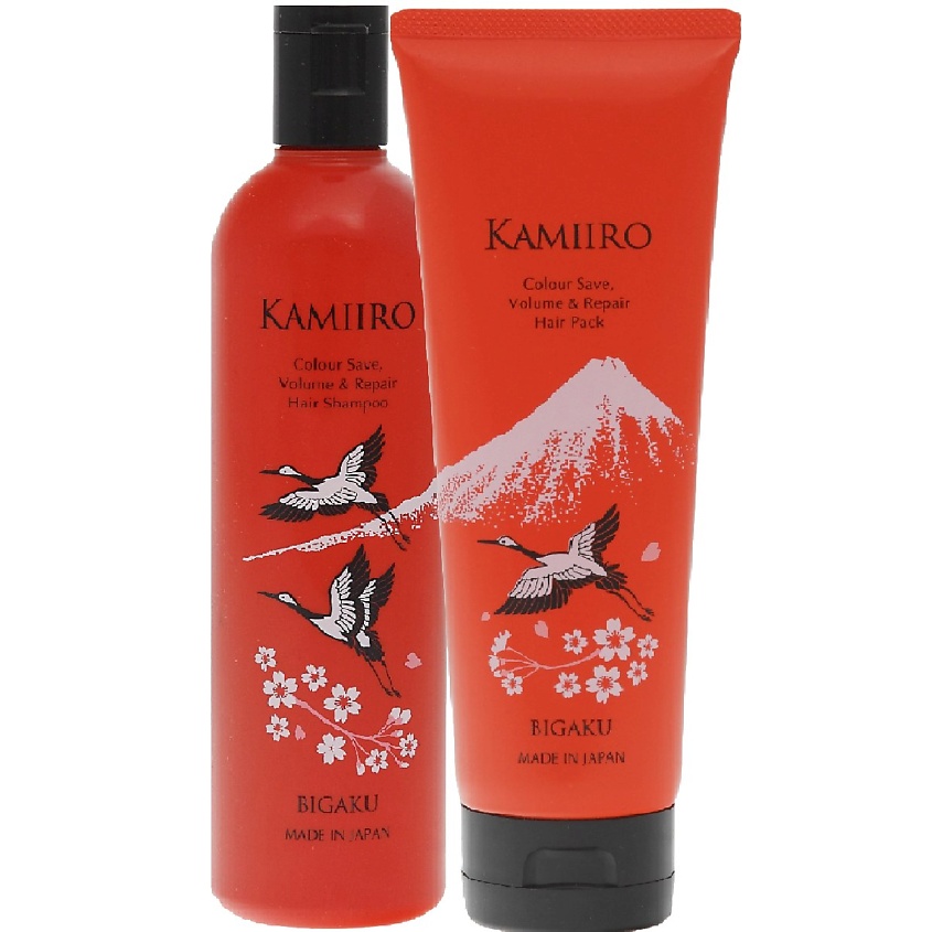Изображение товара BIGAKU Colour Save Volume&Repair Hair Pack - набор для окрашенных волос 330мл шампунь и маска