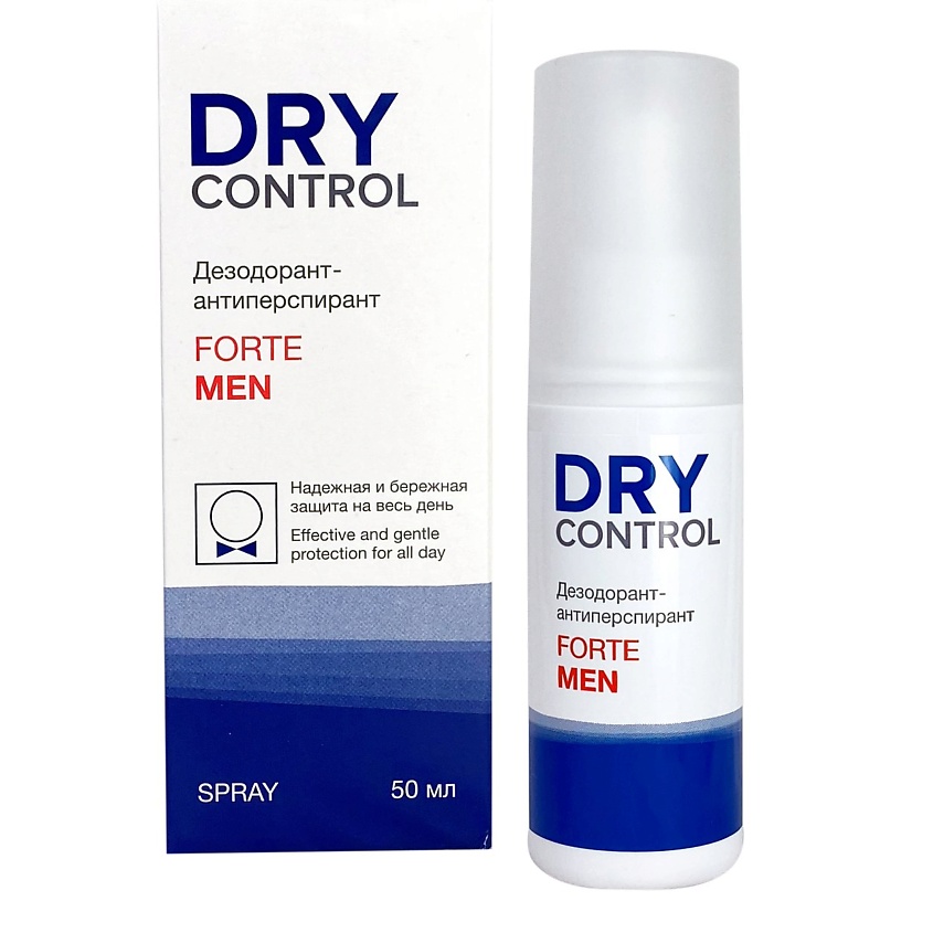 Изображение товара DRYCONTROL Дезодорант антиперспирант SPRAY FORTE MEN 50 мл для мужчин и женщин