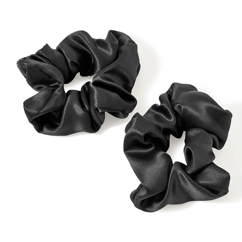 Изображение товара AYRIS SILK Шелковые резинки широкие, цвет: Черный