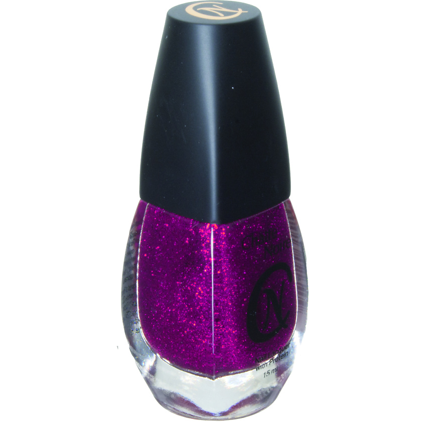 Изображение товара CHATTE NOIRE Лак для ногтей Блестки 2, тон 522 ярко-сиреневый, 15 цвет