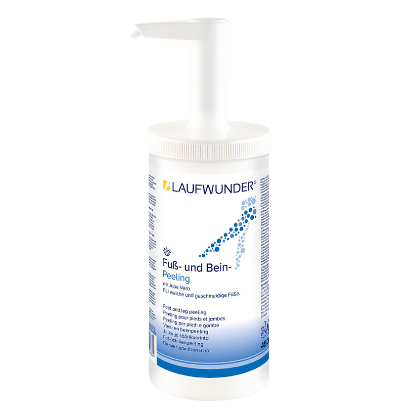 Изображение товара LAUFWUNDER Пилинг для ног с экстрактом Алоэ Вера, 450 мл