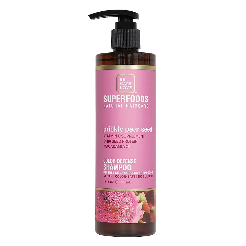 Изображение товара Шампунь BE CARE LOVE для защиты цвета Superfoods 355 мл