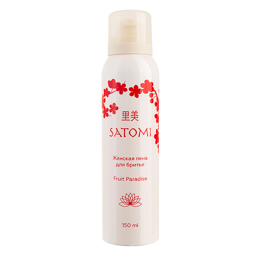 Изображение товара Пена для бритья SATOMI Фруктовый рай 150 мл для чувствительной кожи