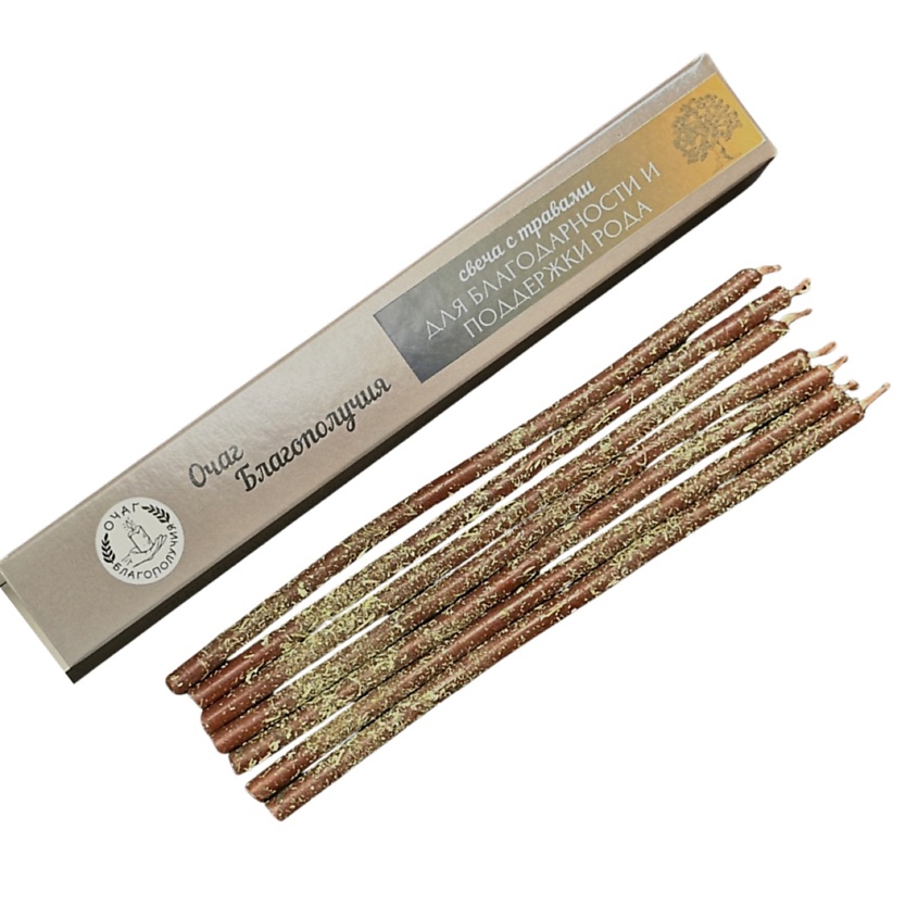 Изображение товара Восковые свечи Поддержка и Благодарность Рода 7 шт