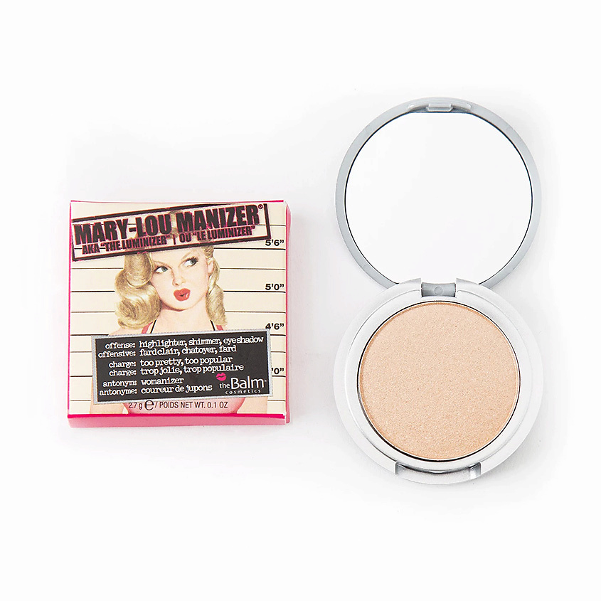 Изображение товара THEBALM Хайлайтер Mary Lou Manizer в дорожном формате, 2,7 г