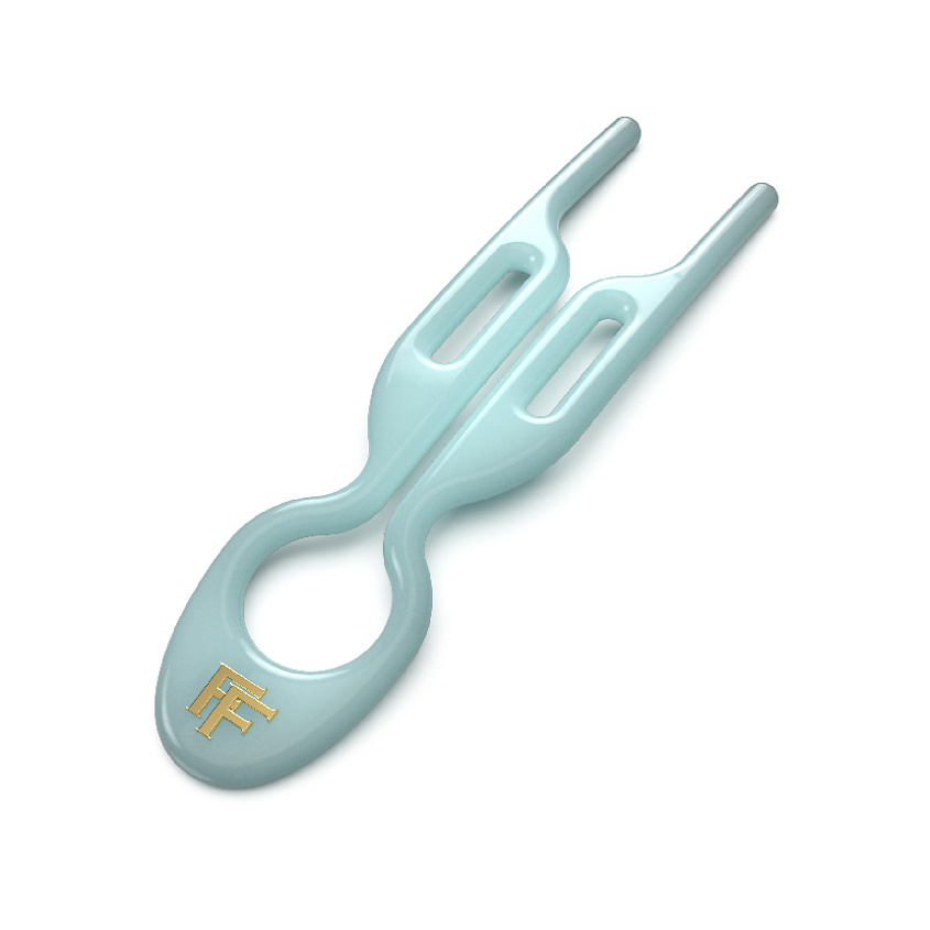 Изображение товара FIONA FRANCHIMON Набор шпилек No1 Hairpin голубого оттенка (3шт.), цвет: Голубой