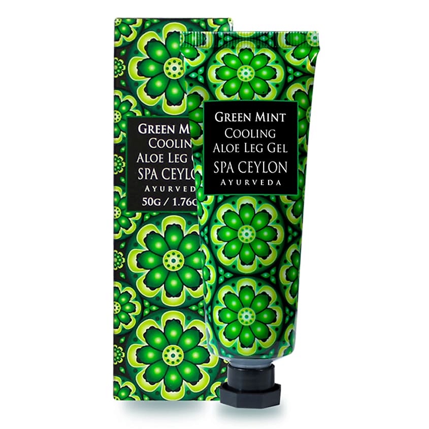 Изображение товара SPA CEYLON Охлаждающий гель для ног с алоэ "ЗЕЛЕНАЯ МЯТА", 50мл