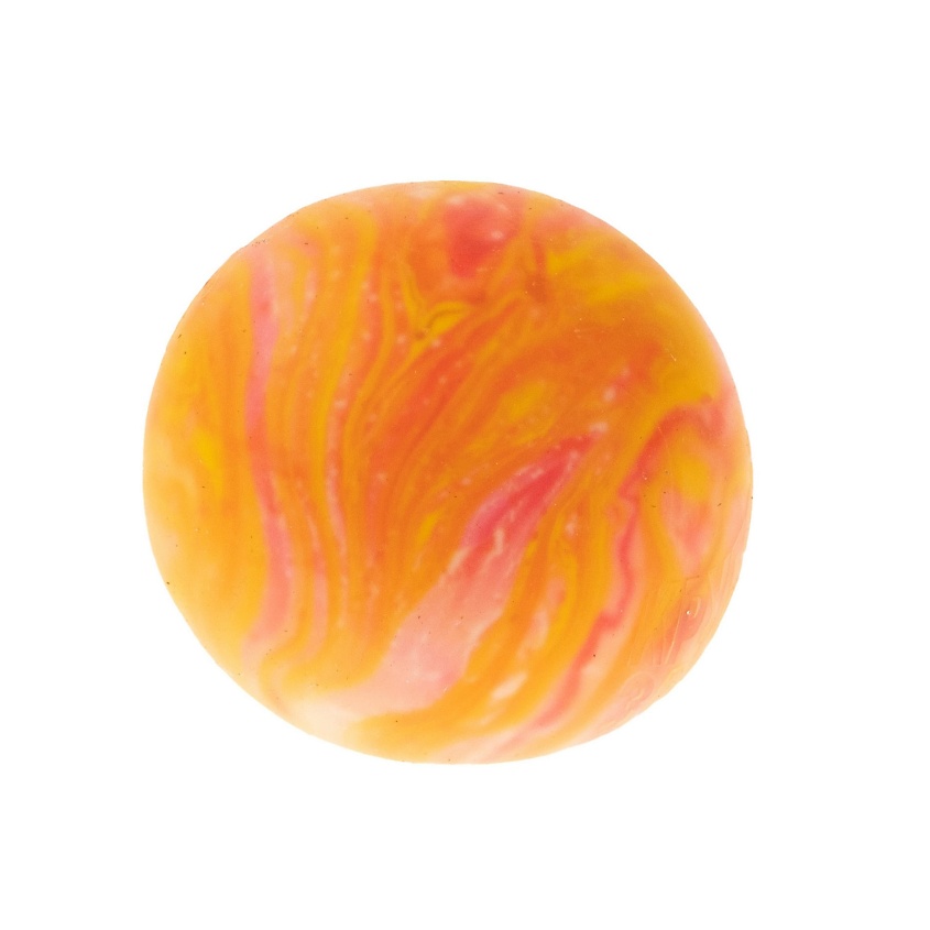 Изображение товара 1TOY Шар антистресс Крутой замес Галактика S Оранжевый