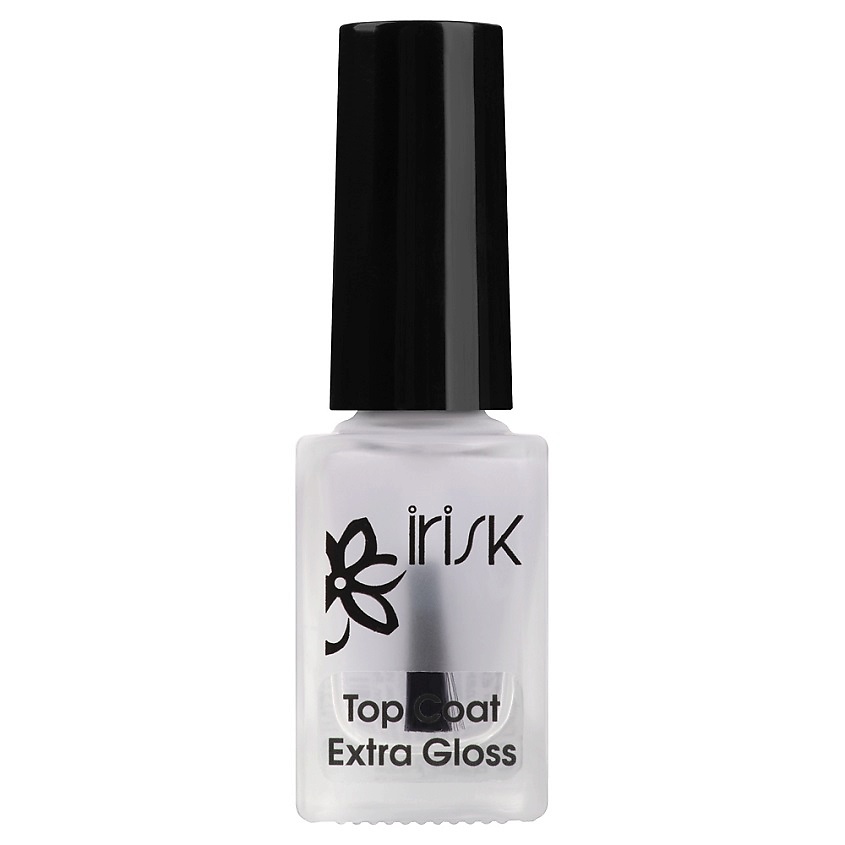 Изображение товара IRISK закрепитель лака для ногтей Top Coat Extra Gloss 8 мл блестящее покрытие