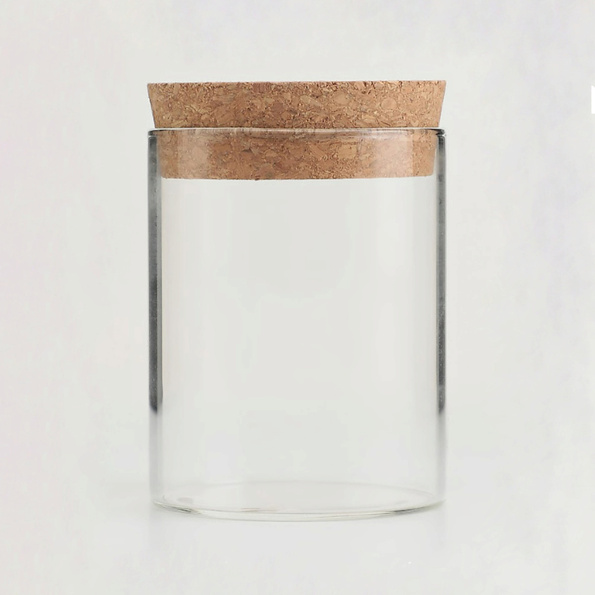 Изображение товара KIMBERLY Банка для хранения с крышкой-пробкой, 200 мл, Прозрачный