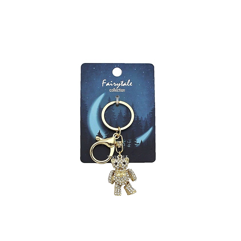 Изображение товара Брелок TWINKLE Teddy White для женщин и детей, яркий и сказочный аксессуар