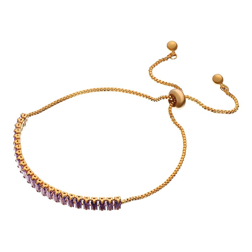 Изображение товара Черный браслет с кристаллами регулируемый женский украшение UVI JEWELLERY