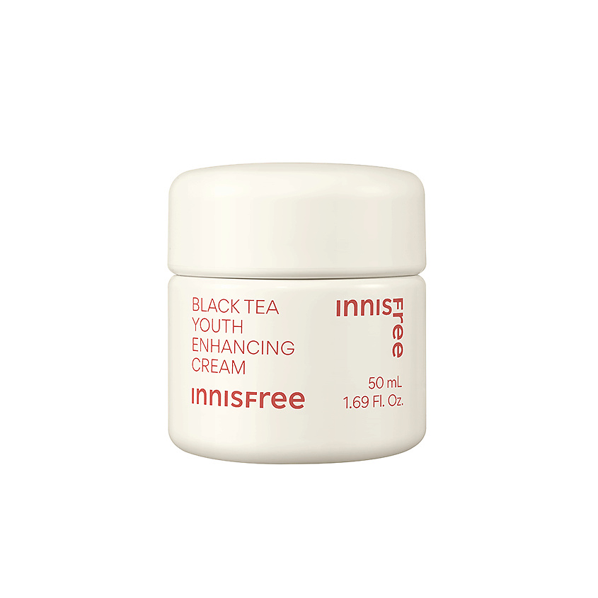 Изображение товара INNISFREE Антиоксидантный крем с экстрактом чёрного чая и аденозином для повышения упругости кожи Black Tea, 50 мл