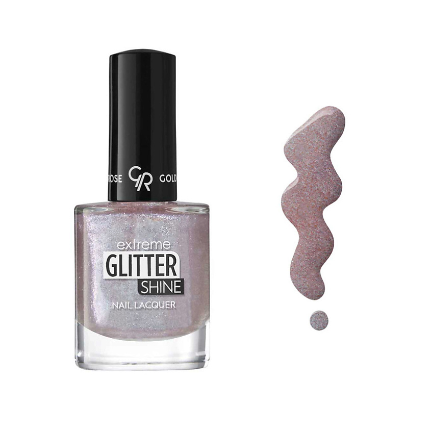Изображение товара GOLDEN ROSE Гель-лак Extreme Gel Shine Nail Lacquer Glitter, №202