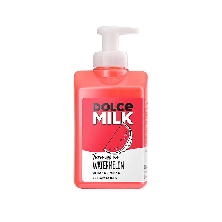 Изображение товара Жидкое мыло DOLCE MILK "О этот безумный арбуз" 300 мл с ароматом арбуза