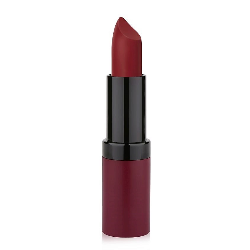 Изображение товара GOLDEN ROSE Помада для губ VELVET MATTE капуциновый №25 долговременная и насыщенная