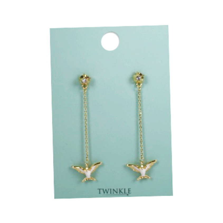 Изображение товара Серьги TWINKLE birds для женщин стильные украшения бижутерия