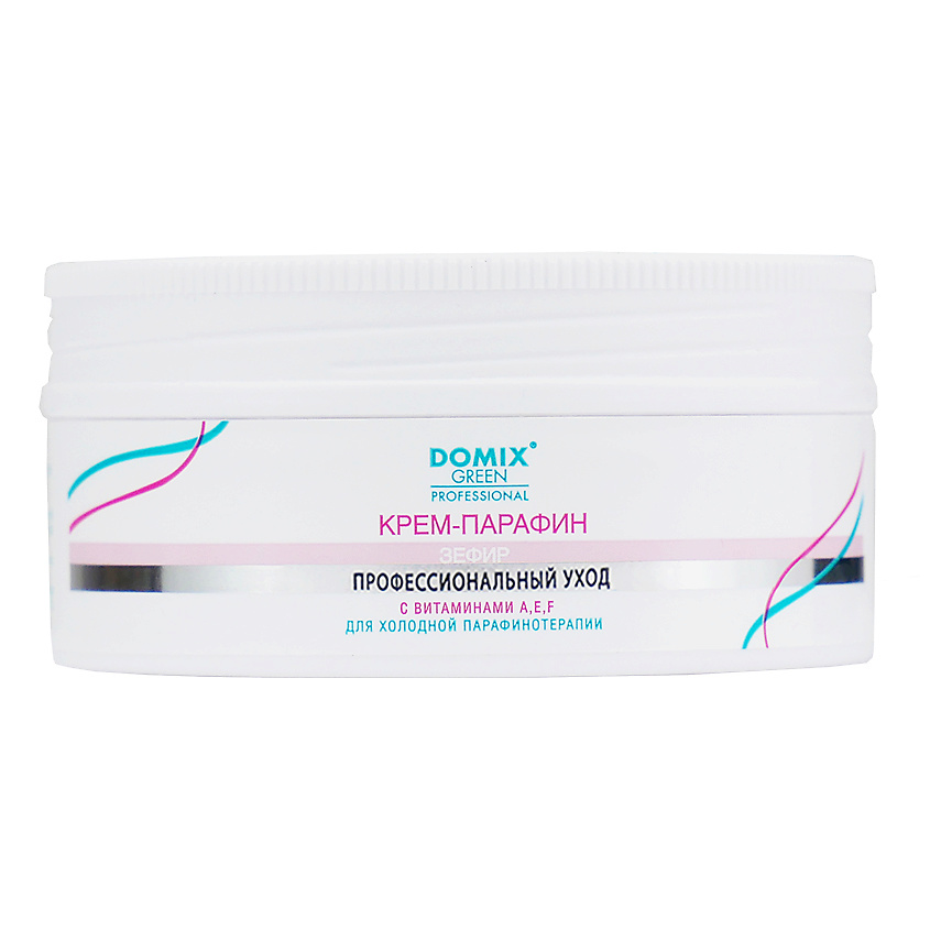 Изображение товара DOMIX Крем-парафин "Зефир" с витаминами A, E, F, 60 мл