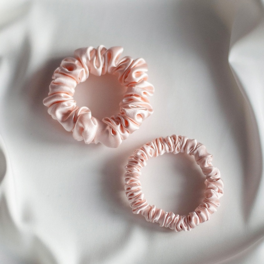 Изображение товара Набор шелковых резинок для волос 8 HORAS OF SILK Sunset 2 шт premium quality