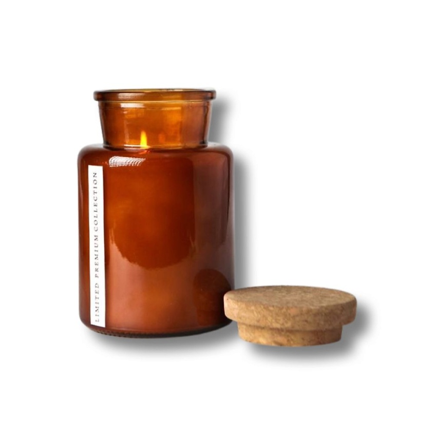 Изображение товара BANKA HOME Ароматическая свеча в винтажной банке "Смола и дым", 250 мл