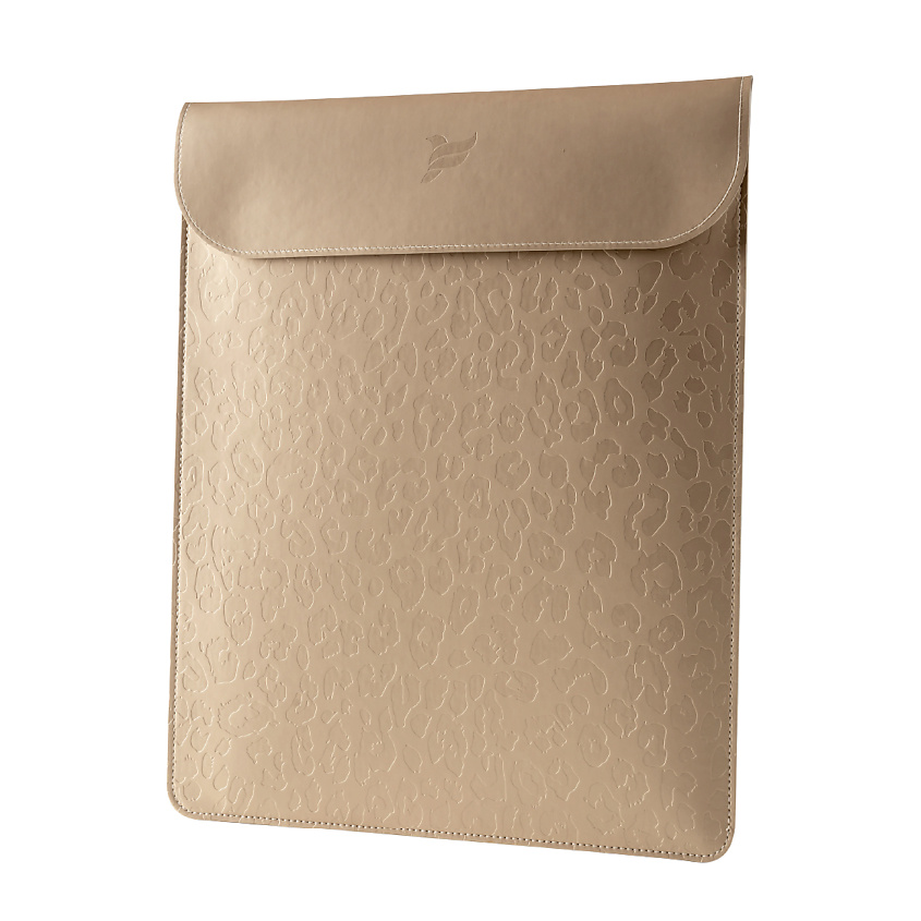 Изображение товара FLEXPOCKET Вертикальный чехол для ноутбука из экокожи на липучке, Черный