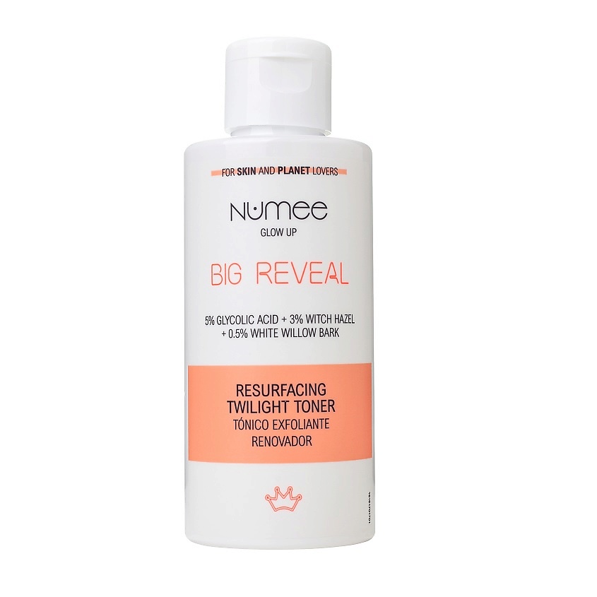 Изображение товара NUMEE Тоник для обновления кожи лица отшелушивающий Big Reveal Resurfacing Twilight Toner, 150 мл