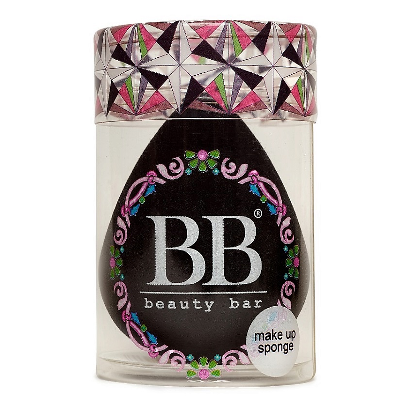 Изображение товара BEAUTY BAR Спонж для макияжа черный, цвет: Черный