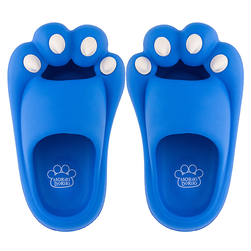 Изображение товара MORIKI DORIKI Шлепанцы детские Лапки монстрика синие, 29