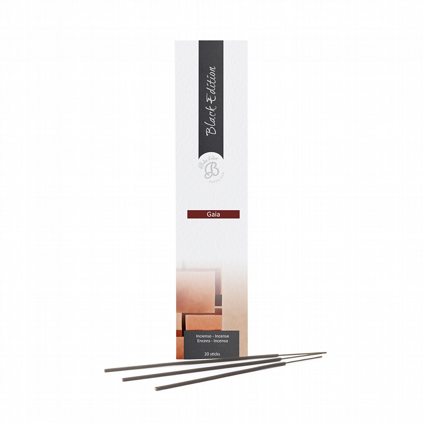 Изображение товара BOLES D'OLOR Ароматические палочки, благовония Земля Гайя Gaia (Black Edition), 20 шт