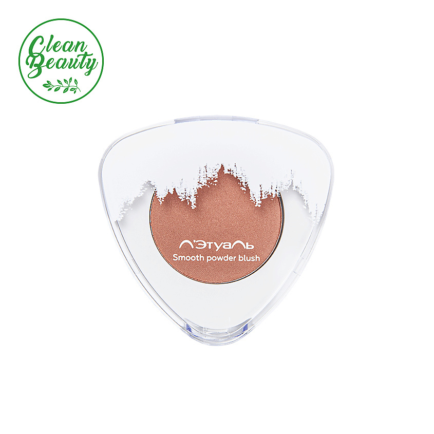 Изображение товара Шелковистые румяна для лица Smooth powder blush № 306, стойкие, 3 г