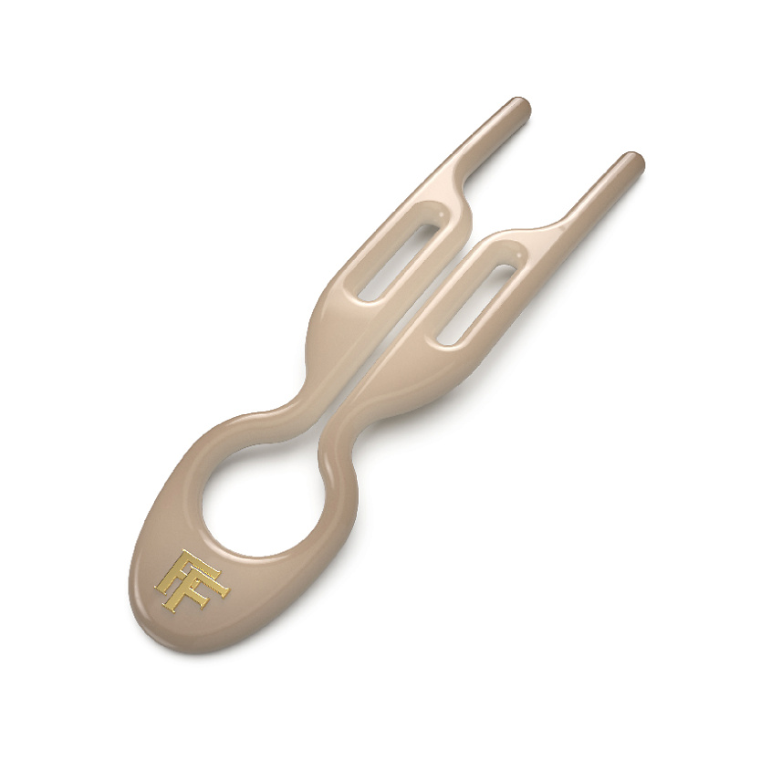 Изображение товара FIONA FRANCHIMON Набор шпилек No1 Hairpin бежевого оттенка (3шт.), цвет: Бежевый