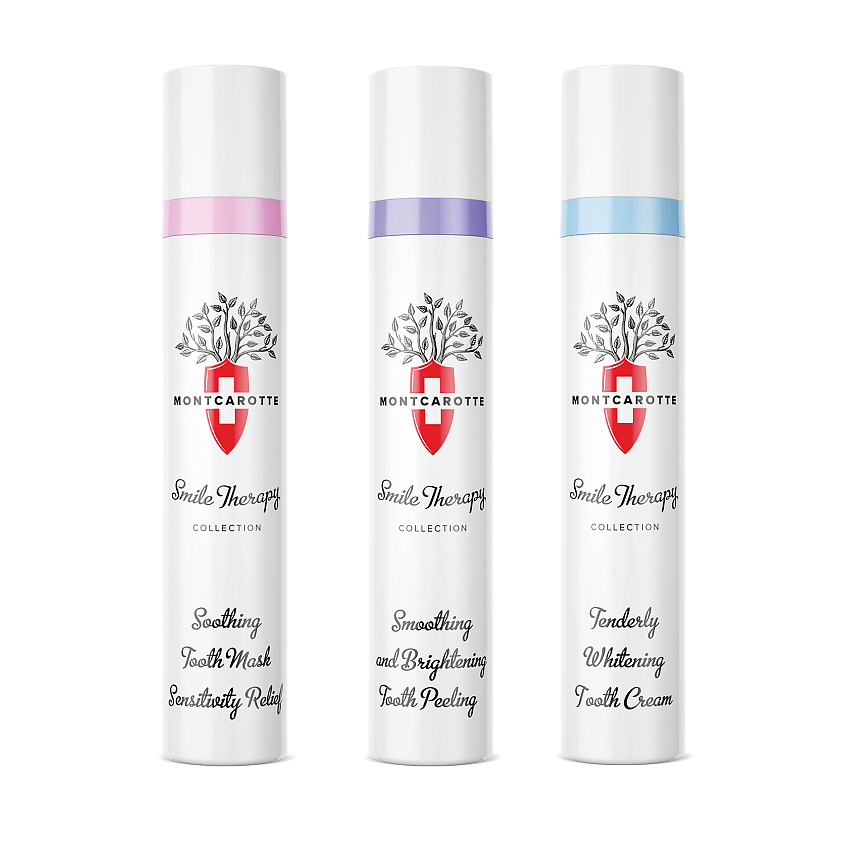 Изображение товара MONTCAROTTE Комплекс по уходу за зубами: Омолаживающая отбеливающая программа для зубов, 90 мл