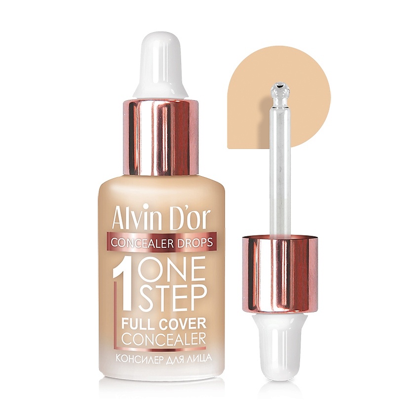 Изображение товара ALVIN D’OR Консилер ONE STEP DROPS, 01 Слоновая кость