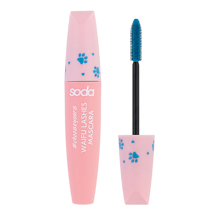 Изображение товара SODA Цветная тушь для ресниц WAIFU LASHES MASCARA #chooseyours, № 006 Ganyu, 6,5 г
