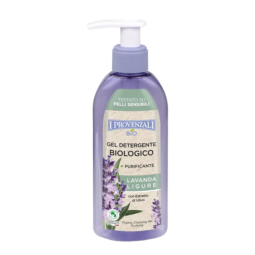 Изображение товара I PROVENZALI Очищающий гель для умывания Лигурийская лаванда, 1 шт.