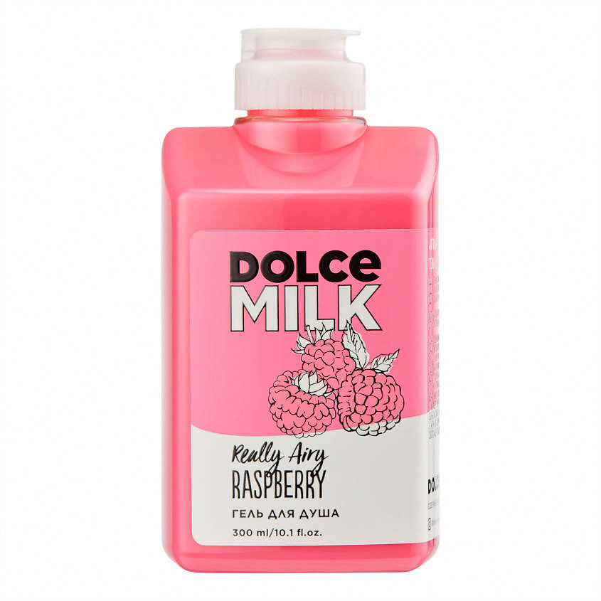Изображение товара Гель для душа DOLCE MILK Ягода-малина 300 мл мягкое очищение и увлажнение