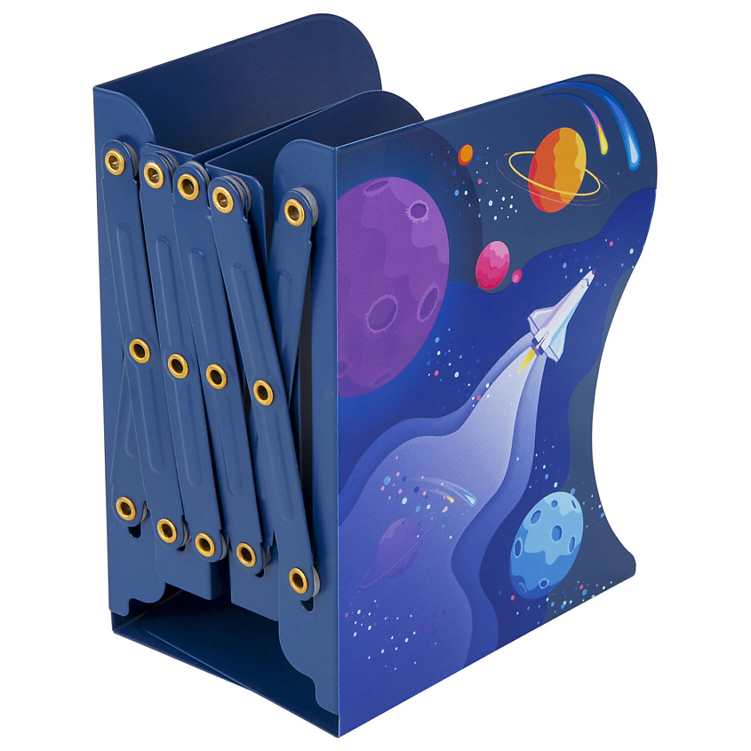 Изображение товара BRAUBERG Подставка-держатель для книг и учебников KIDS Adventure, цвет: Синий, размер: 19