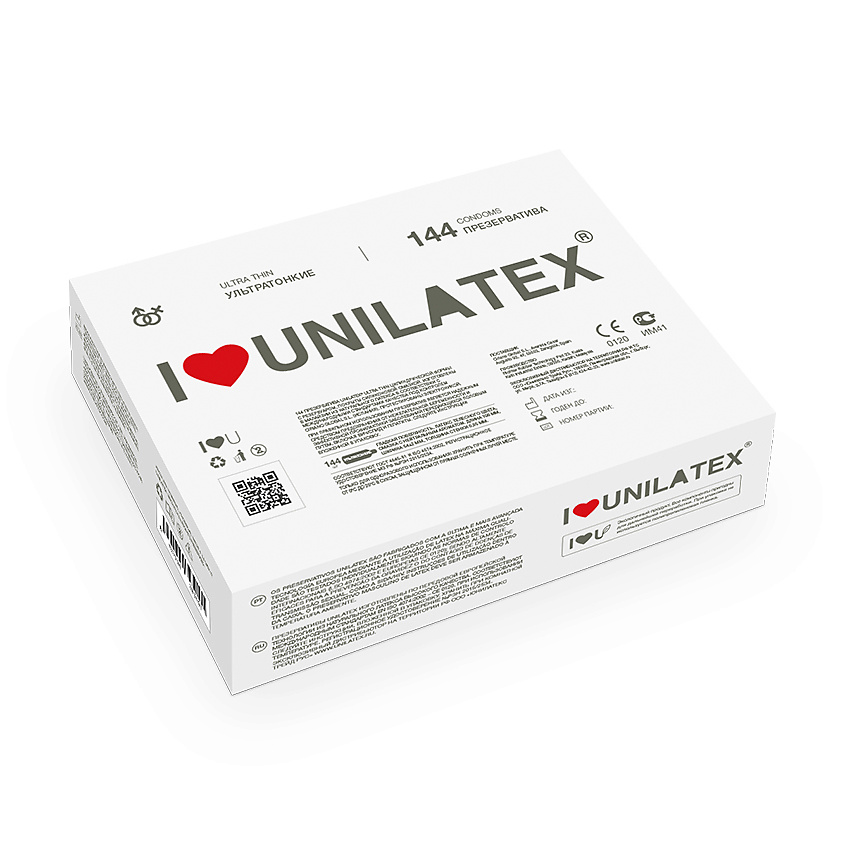 Изображение товара UNILATEX Презервативы UltraThin, 144 шт.