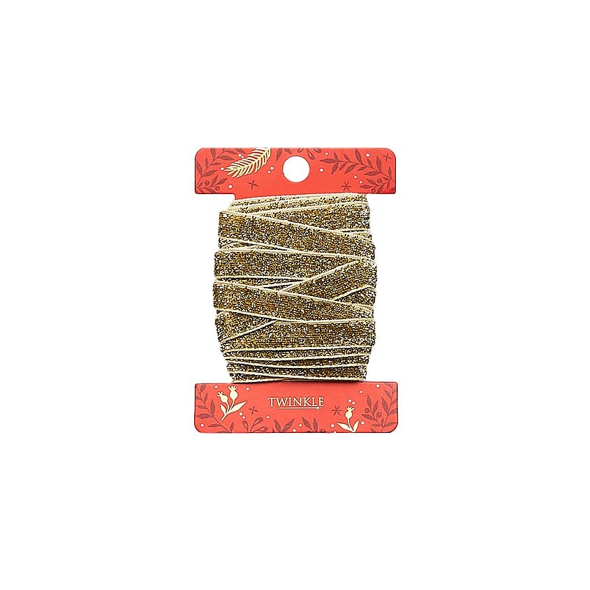 Изображение товара TWINKLE Декоративная лента для упаковки GOLD, 5 метров